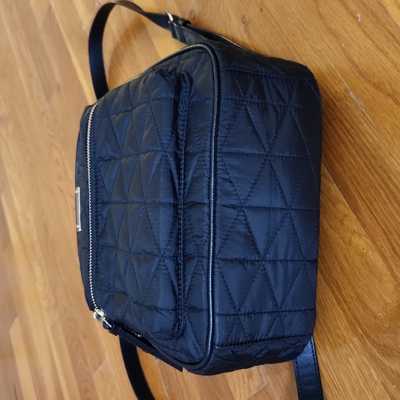 Kate Spade Black Quilted Backpack - Picture 4 of 12